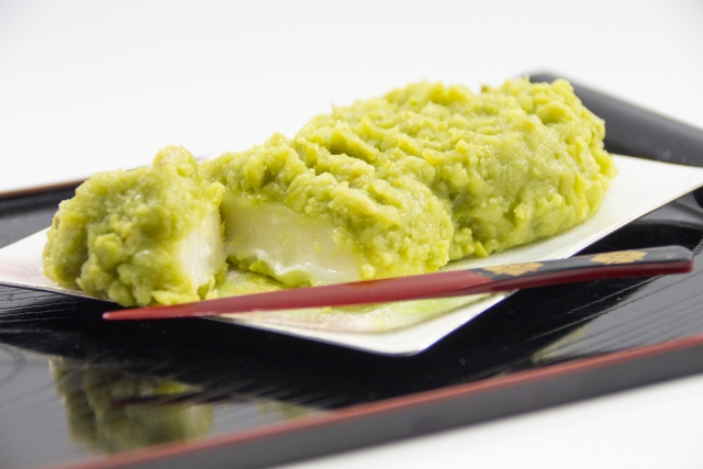 Zunda mochi